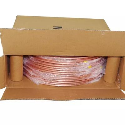 ASTM C12200の冷凍装置のための明るい銅管の管のコイル150mm