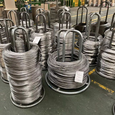 500mm 316のステンレス鋼のばねワイヤー堅く明るいASTM A582