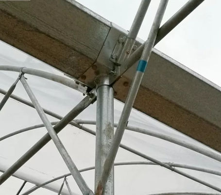 温室の電流を通された鋼鉄雨樋によって接続されるコマーシャル 2.0mm