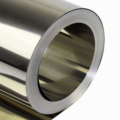 SUS302 8Kのエレベーターのための明るい表面のステンレス鋼のストリップのコイルの装飾的な金属50.0mm